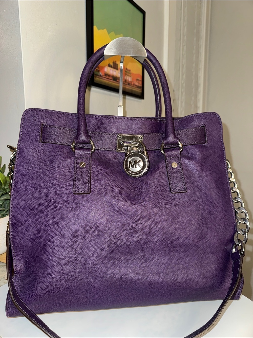 Michael Kors Hamilton Large Saffiano Leather Tote